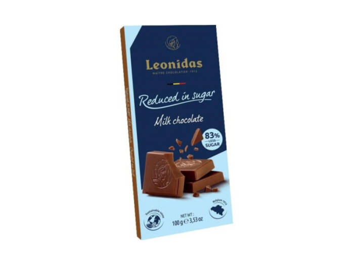 Tablette de Chocolat réduit en sucre